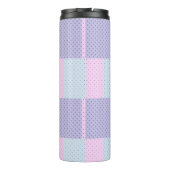 パーソナライズされた牛とお洒落花 タンブラー (裏面)