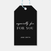 パーソナライズされた特にあなた方の贈り物ラベル ギフトタグ (正面)