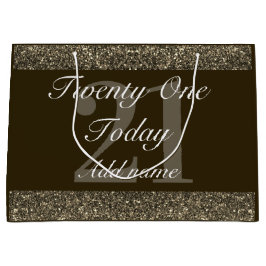 パーソナライズされた特別抱き枕21日 ラージペーパーバッグ