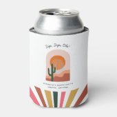 パーソナライズされた独身最後の週末パーティーのお土産 缶クーラー (缶正面)