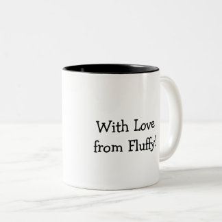 パーソナライズされた猫パパ ツートーンマグカップ