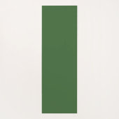 パーソナライズされた玉ツリー葉オングリーンヨガマット ヨガマット (裏面)