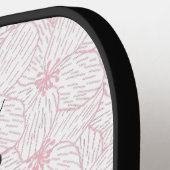 パーソナライズされた王冠デザイン「ピックボール女王」 ピックルボールラケット (左詳細)