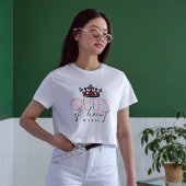 パーソナライズされた王冠 Tシャツ