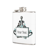 パーソナライズされた王室のティアラ フラスク (左)