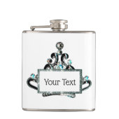 パーソナライズされた王室のティアラ フラスク (正面)