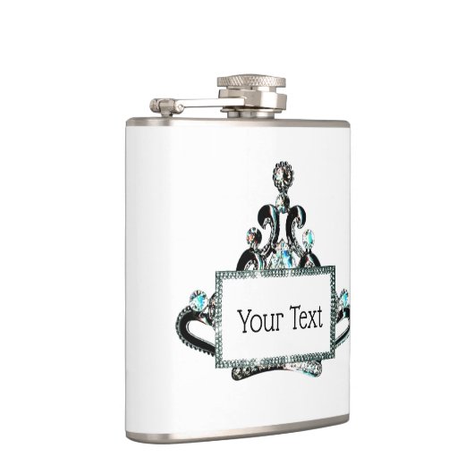 パーソナライズされた王室のティアラ フラスク (右)