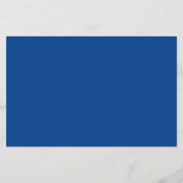 パーソナライズされた王室のブルーフライヤー チラシ