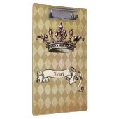 パーソナライズされた王室の令 クリップボード (右)