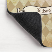 パーソナライズされた王室の令 マウスパッド (コーナー)