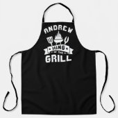 パーソナライズされた王 エプロン (正面)