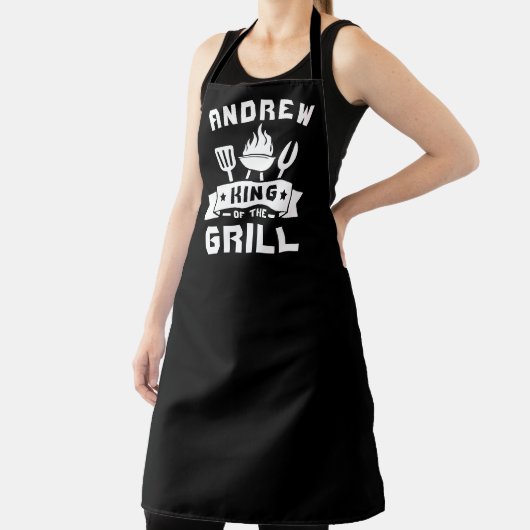 パーソナライズされた王 エプロン (インサイチュ)