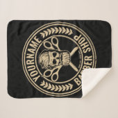 パーソナライズされた理容師ショップスカルロカビリーサロン  シェルパブランケット (正面(横))