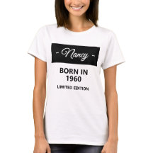 パーソナライズされた生まれ1960年誕生日