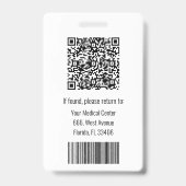 パーソナライズされた産婦人科医 バッジ (裏面)