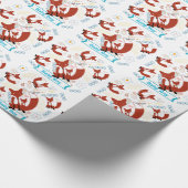 パーソナライズされた男の赤ちゃん包装紙 ラッピングペーパー (角)