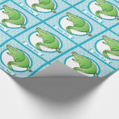 パーソナライズされた男の赤ちゃん包装紙 ラッピングペーパー (角)