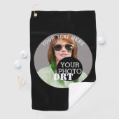 パーソナライズされた画像をモノグラム化 ゴルフタオル (インサイチュ)