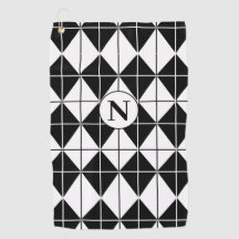 パーソナライズされた白黒パタアーガイルーン