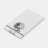 パーソナライズされた白黒ピアノ音楽ノート ポストイット (アングル)