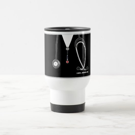 パーソナライズされた看護師コレクション トラベルマグ (中央)