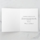 パーソナライズされた看護師 RN LPN NP 緑のスクラブ カード (内部)