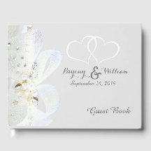 パーソナライズされた真珠とレース結婚の