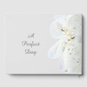 パーソナライズされた真珠30周年結婚記念 ゲストブック (裏面)