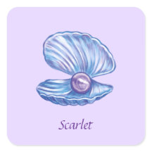 パーソナライズされた真珠（紫）