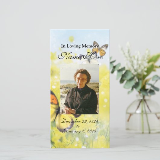 パーソナライズされた祈りの言葉カード/祈りの言葉カード (スタンド正面)