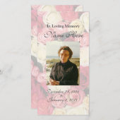 パーソナライズされた祈りの言葉カード/祈りの言葉カード (正面/裏面)