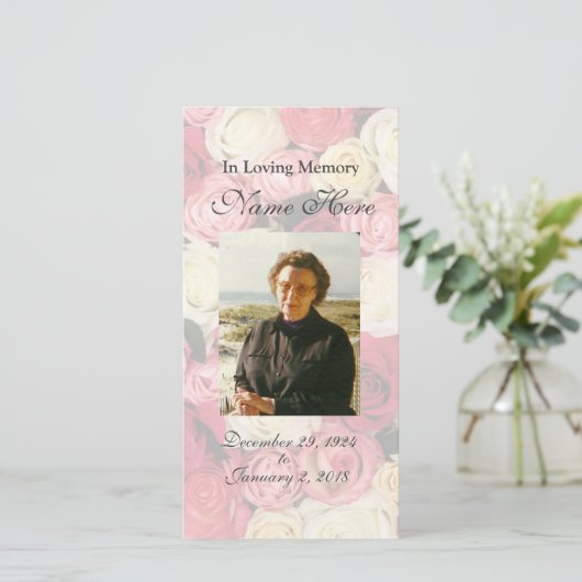 パーソナライズされた祈りの言葉カード/祈りの言葉カード (スタンド正面)