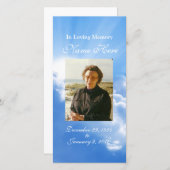 パーソナライズされた祈りの言葉カード/祈りの言葉カード (正面/裏面)