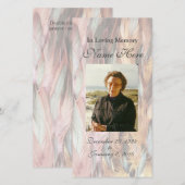 パーソナライズされた祈りの言葉カード/祈りの言葉カード (正面/裏面)