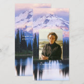 パーソナライズされた祈りの言葉カード/祈りの言葉カード (正面/裏面)