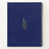 パーソナライズされた祈りの言葉帳 ノートブック (裏面)