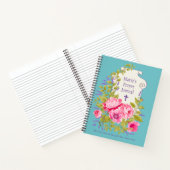 パーソナライズされた祈りの言葉誌 ノートブック (内部)