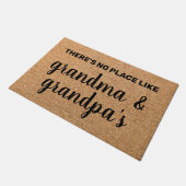 パーソナライズされた祖父母ウェルカムマット ドアマット (アングル)