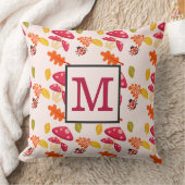 パーソナライズされた秋のスロー枕 クッション (ブランケット)