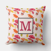 パーソナライズされた秋のスロー枕 クッション (正面)