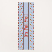 パーソナライズされた秋のヨガマット ヨガマット (正面)