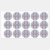 パーソナライズされた秋のラベル ラベル (シート)