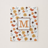 パーソナライズされた秋ジグソーパズル ジグソーパズル (縦)