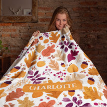 パーソナライズされた秋-紅葉名とコーン名