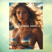 パーソナライズされた窓用ステッカー ウィンドウサイン (シート3)