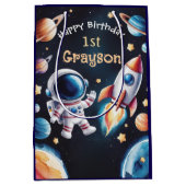 パーソナライズされた第1期宇宙をテーマにした抱き枕 ミディアムペーパーバッグ (正面)