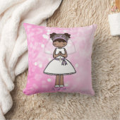 パーソナライズされた第1聖体拝領 クッション (ブランケット)