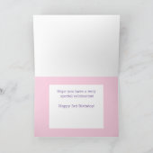 パーソナライズされた第3誕生日カード！ カード (内部)