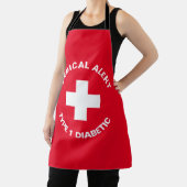 パーソナライズされた糖尿病赤 エプロン (インサイチュ)