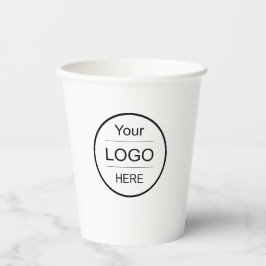 パーソナライズされた紙カップ付き – 写真/ロゴ/文字 紙コップ